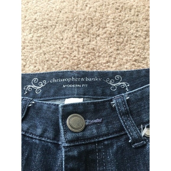 Christopher Banks Women's Denim Jeans Size 4 Blue - Picture 4 of 6
